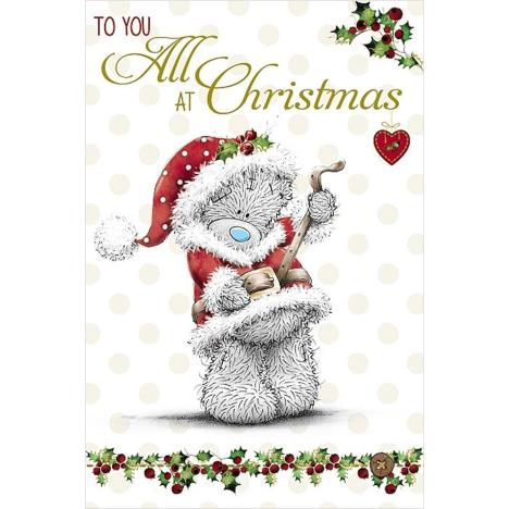 To You All Bear Dressed as Santa Me to You Bear Christmas Card £2.49